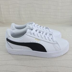 Puma Womens Jada Lace Up Casual White Shoes Sneakers 400217-03 Size 7.5 NEW